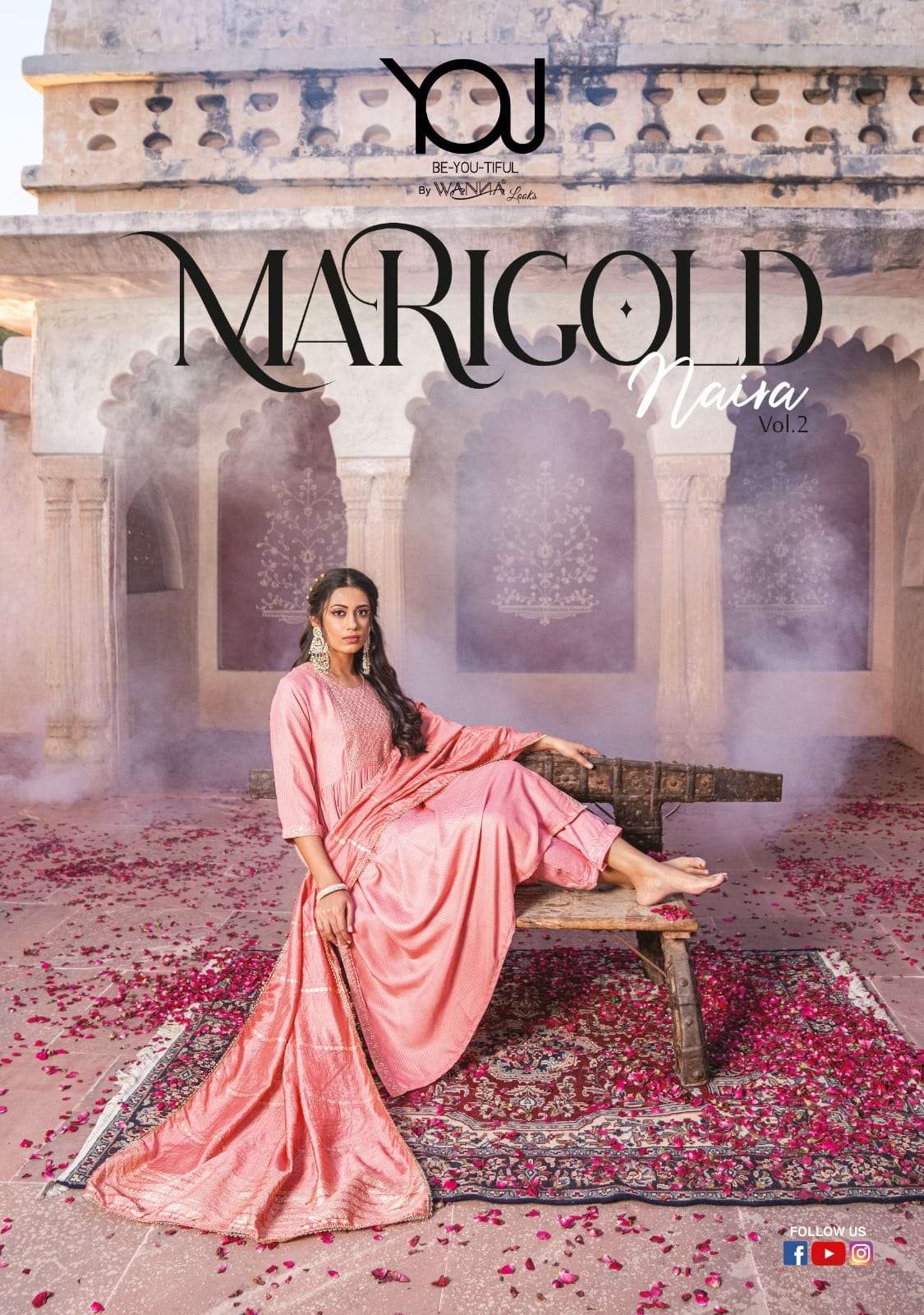 wanna marigold naira vol-2 201-206 series stylish designer kurtis catalogue online dealer surat 