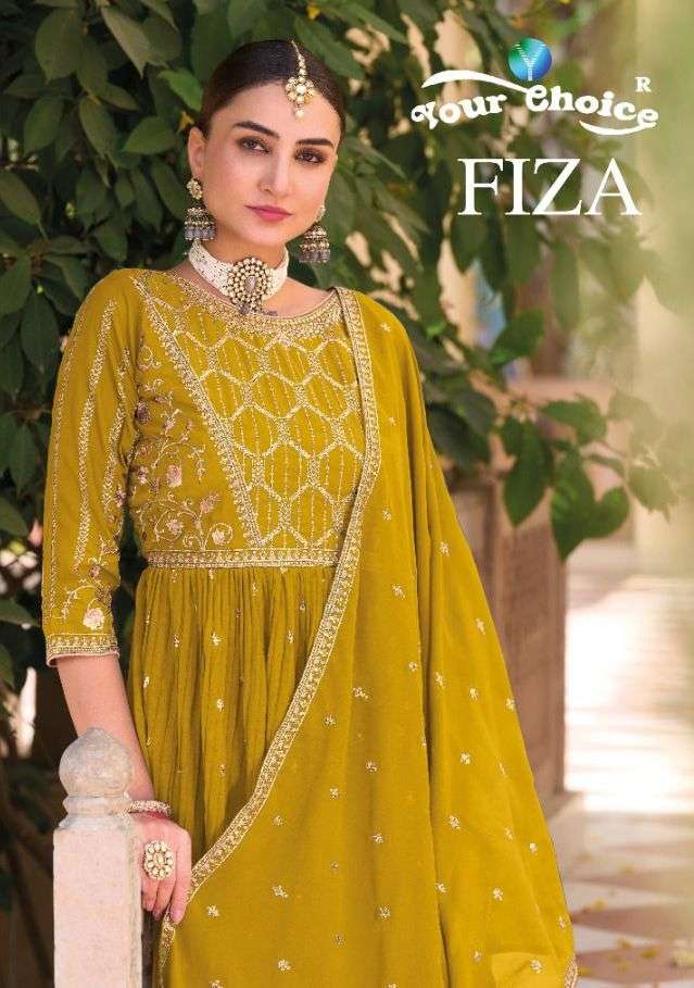 your choice fiza party wear salwar suits catalogue wholesale price surat 
