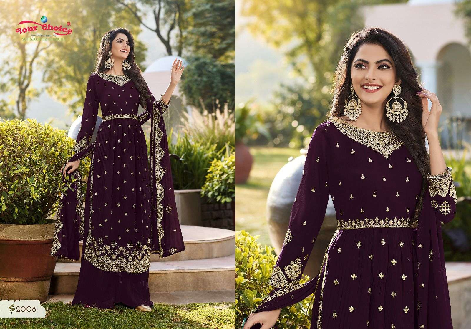 your choice iconic nayra vol-2 2001-2006 series function special designer salwar suits catalogue online market surat