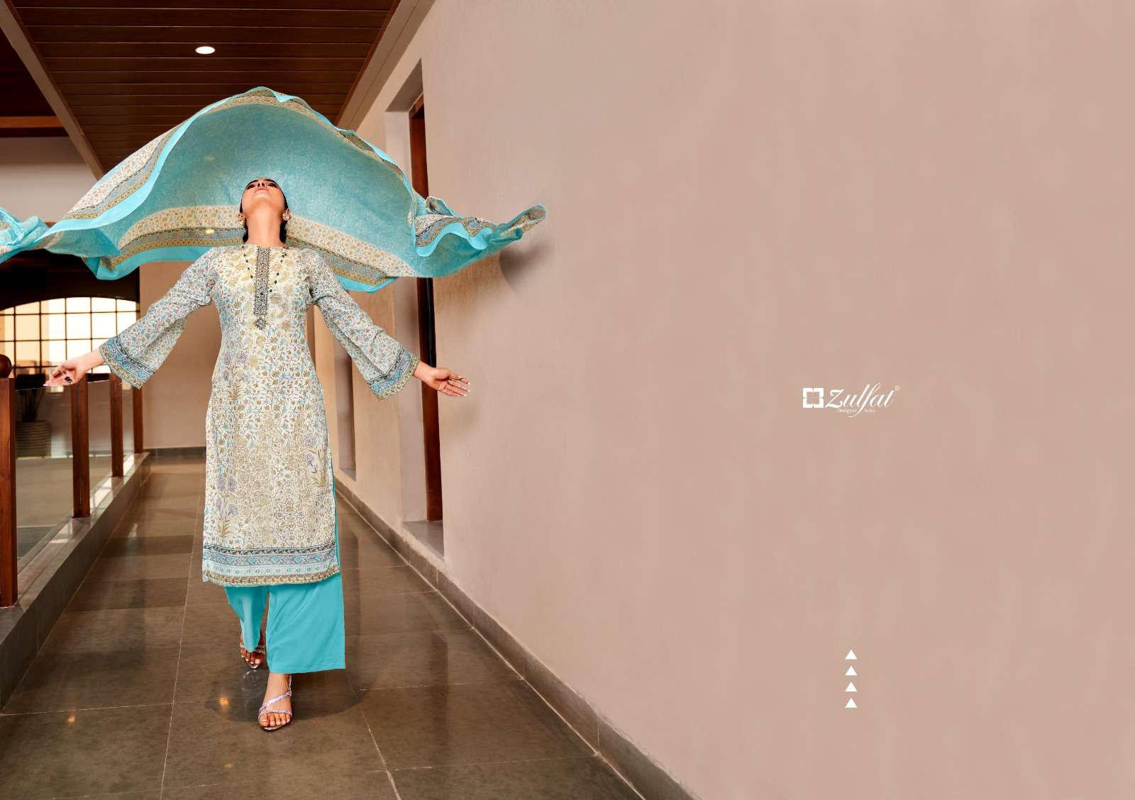 zulfat designer suits kavya vol-2 trendy designer salwar kameez dress material catalogue wholesaler surat
