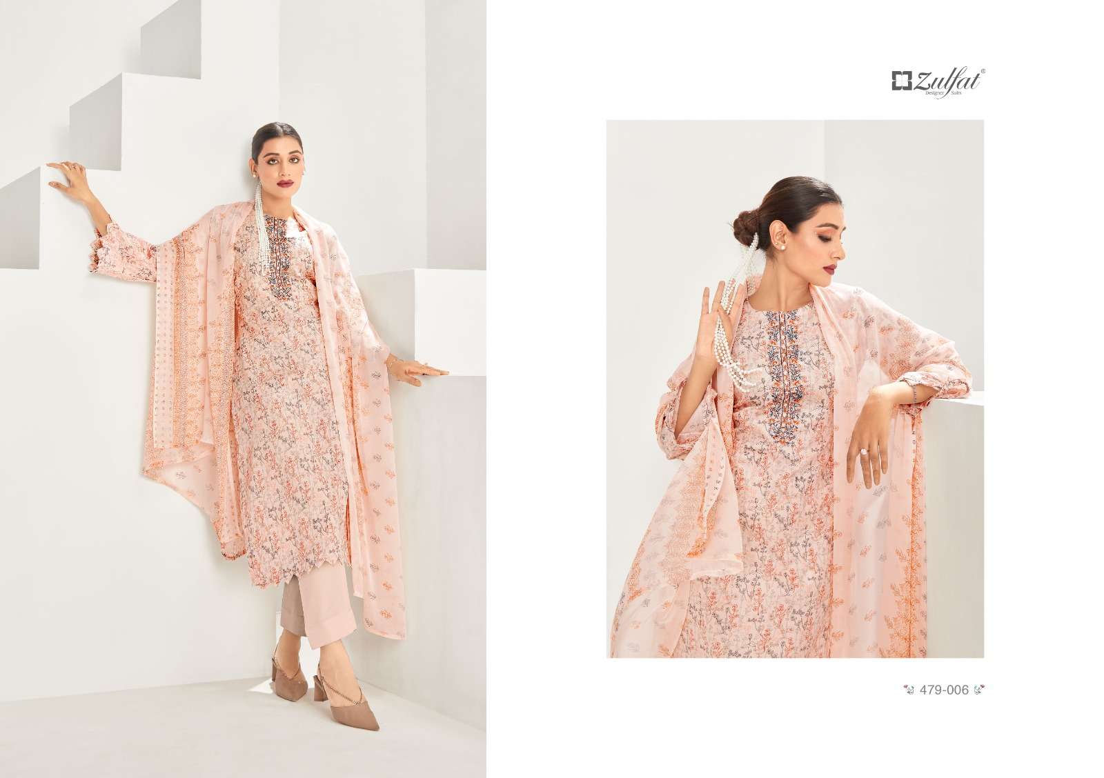 zulfat designer suits khwaish unstich designer salwar kameez catalogue wholeasle price surat