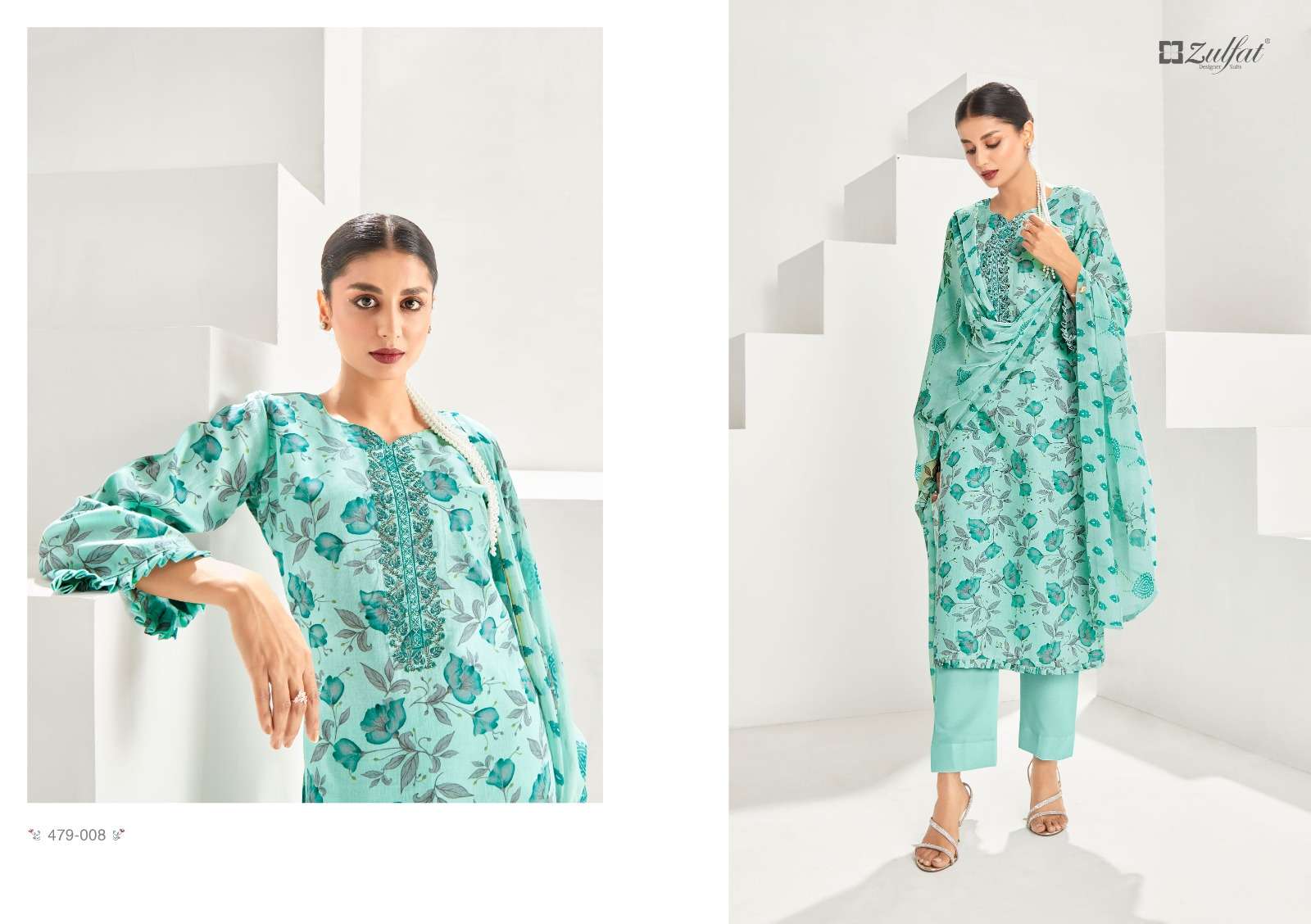 zulfat designer suits khwaish unstich designer salwar kameez catalogue wholeasle price surat