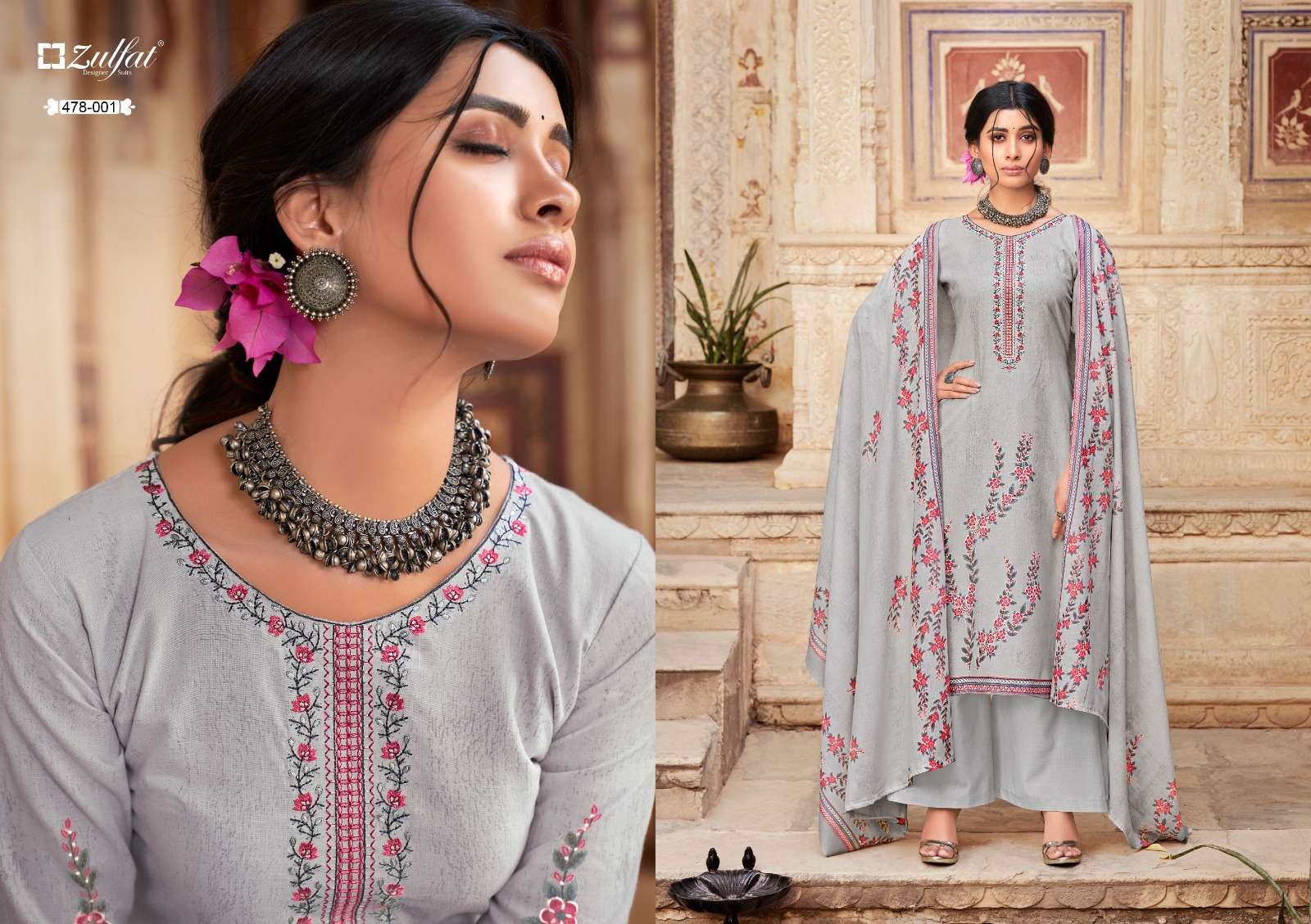 zulfat designer suits summer shades unstich designer salwar kameez catalogue wholesale price surat