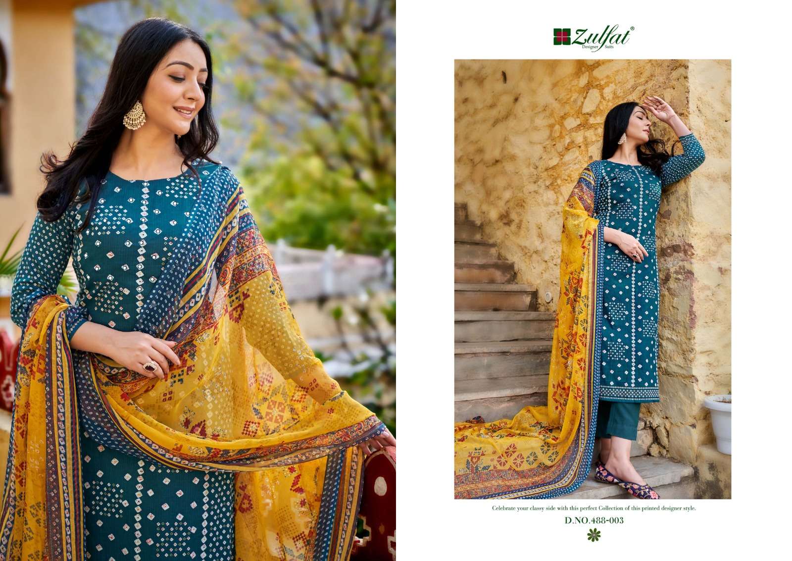 zulfat designer suits tamanna trendy designer salwar kameez catalogue manufacturer surat