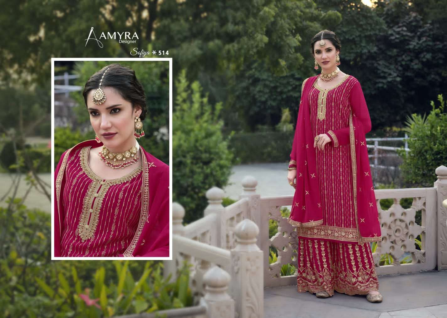 aamyra designer sofiya vol-4 513-516 series stylish look designer party wear salwar suits latest catalogue surat 
