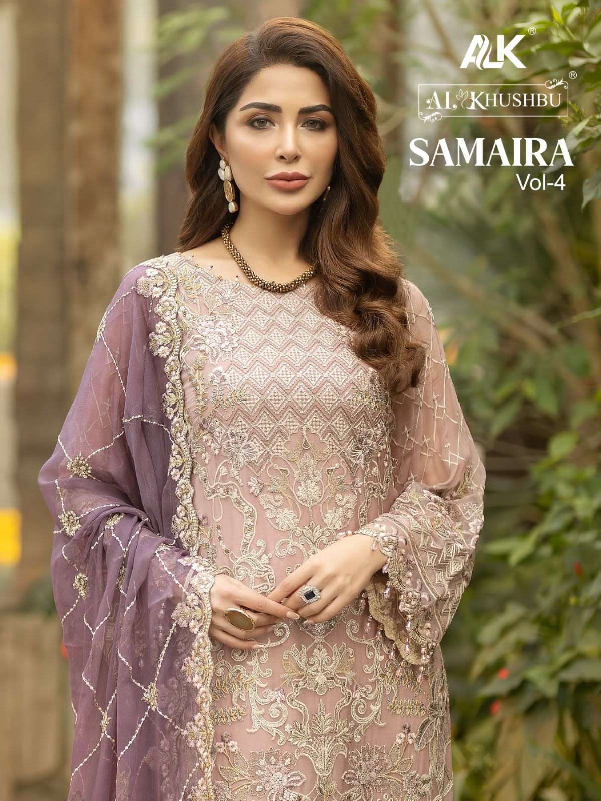 al khushbu samaira vol-4 4047-4049 series georgette designer pakistani salwar suits wholeasle price surat 