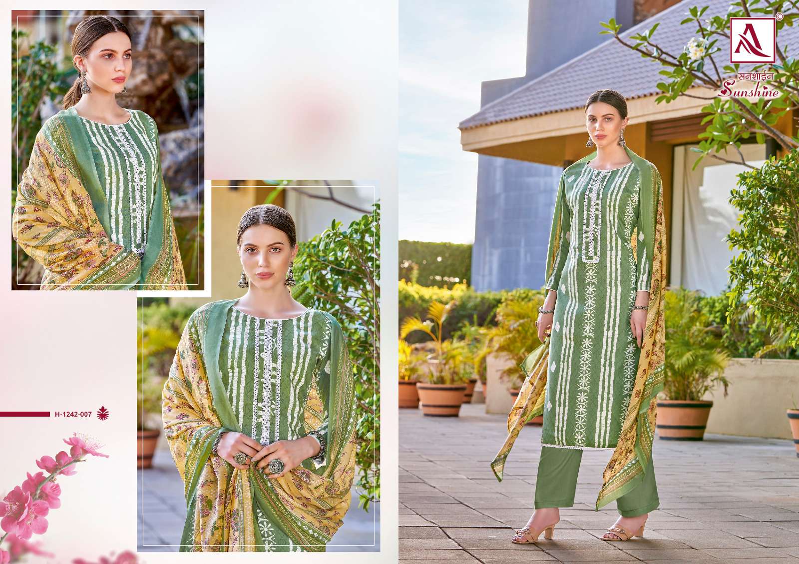 alok suit sunshine indian designer salwar kameez catalogue online wholesaler surat
