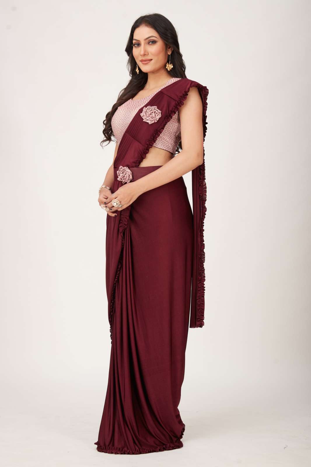 amoha trendz 101001 series party wear saree catalogue wholesale price surat