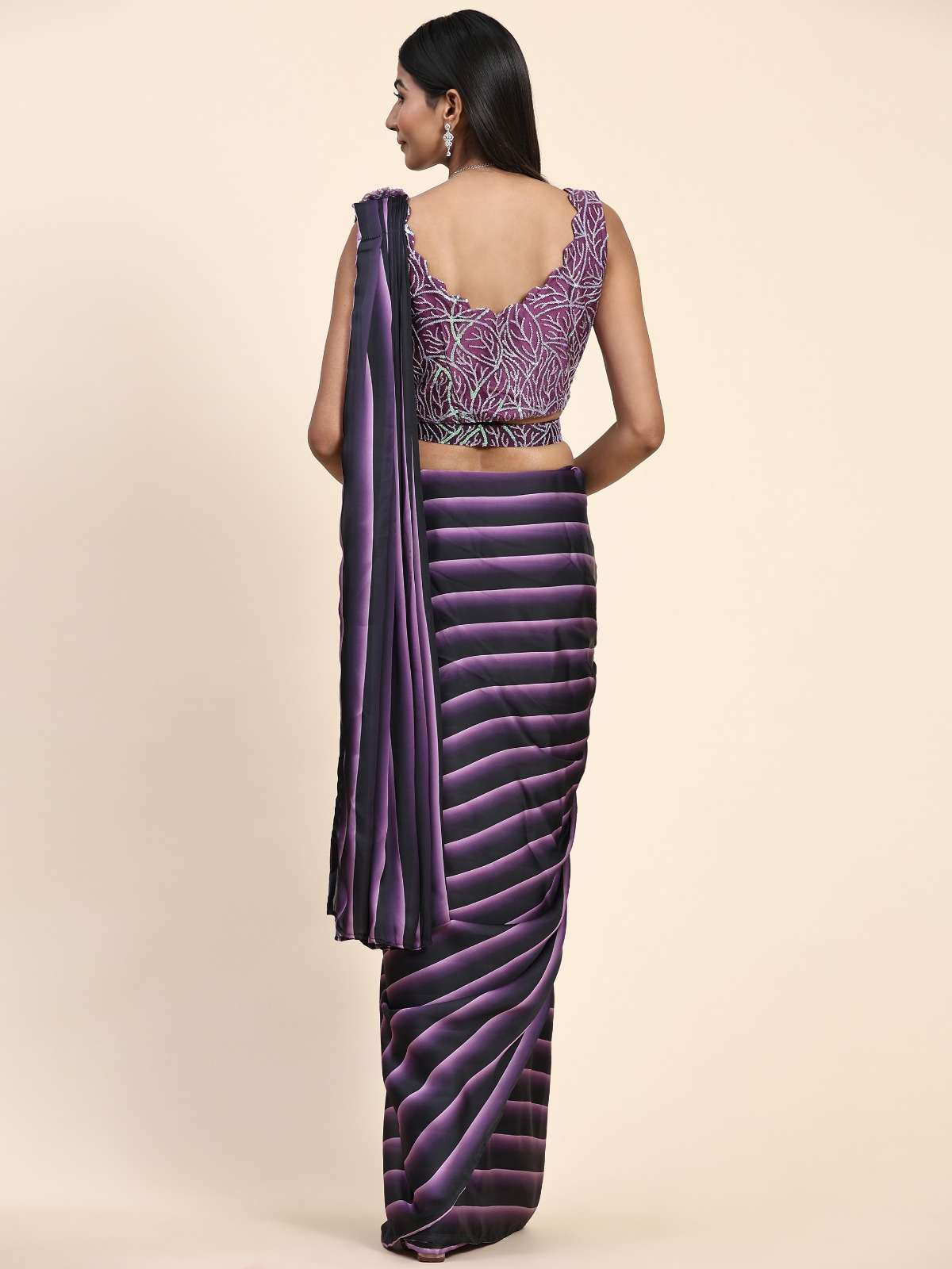 amoha trendz 1016351 series satin georgette fabric designer saree manufacturer in surat