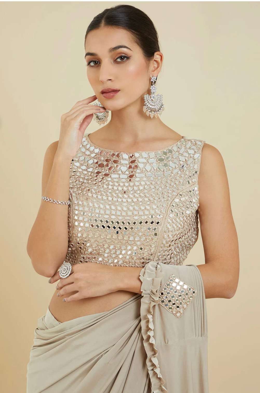 amoha trendz 214 series readymade designer saree catalogue online supplier surat 