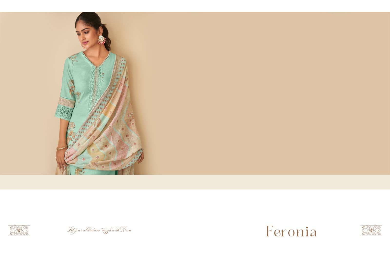 anando feronia 3073 series stylish designer salwar kameez catalogue wholesaler surat