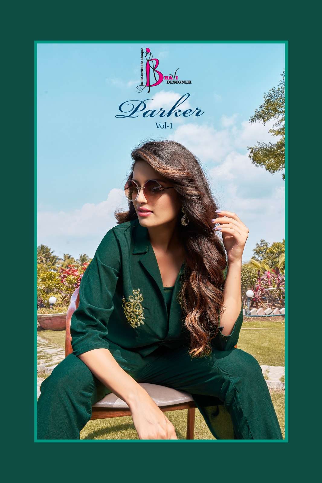 bhavi designer parker vol-1 1001-1004 series stylish look designer kurtis catalogue collection 2023