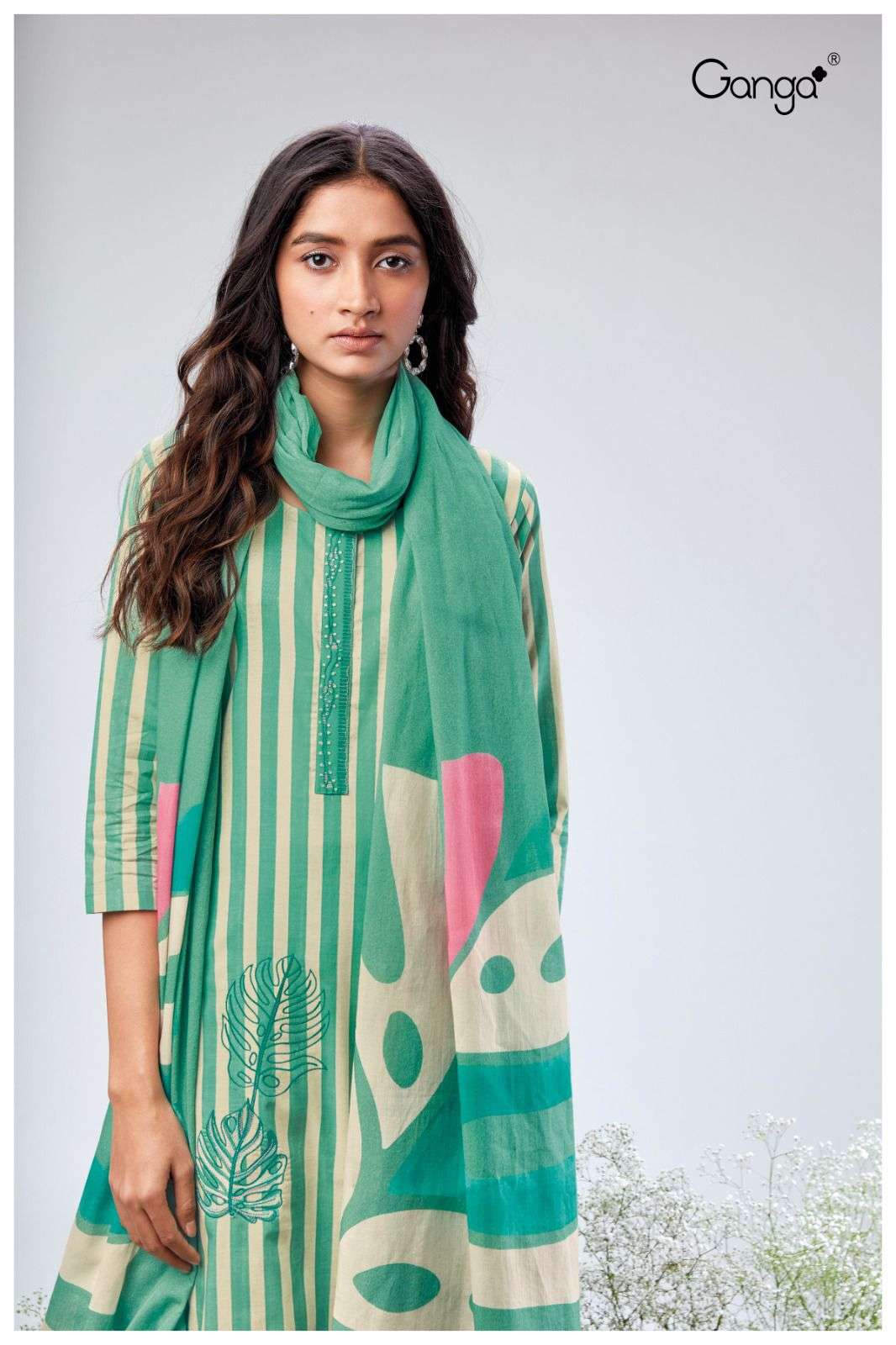 ganga barkha 1649 series fancy designer salwar kameez catalogue online supplier surat