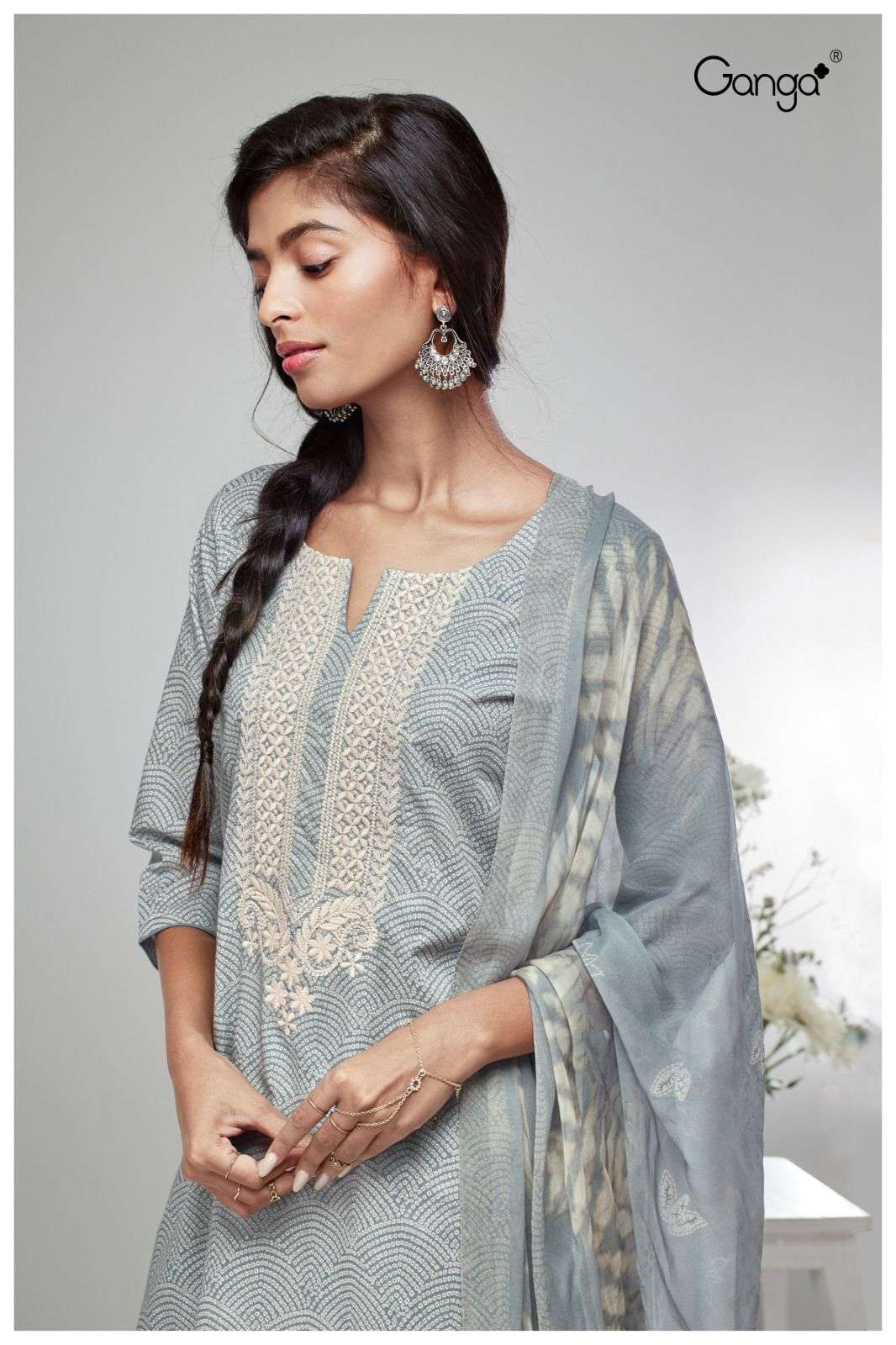 ganga bhoomi 1680 premium cotton fancy unstich salwar kameez surat online market