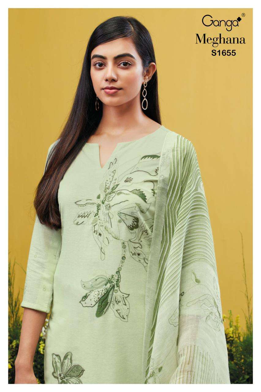 ganga meghana 1655 series stylish designer salwar kameez catalogue wholesaler surat 