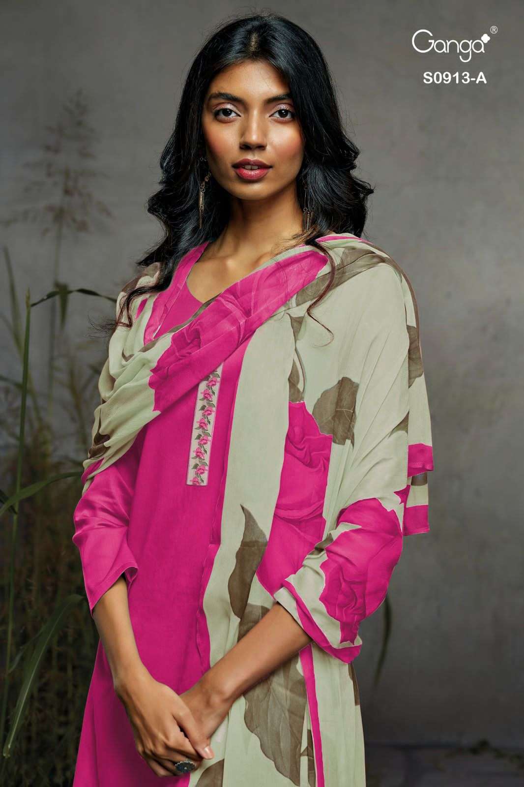 ganga ruha 913 series indian designer salwar kameez catalogue wholesaler surat