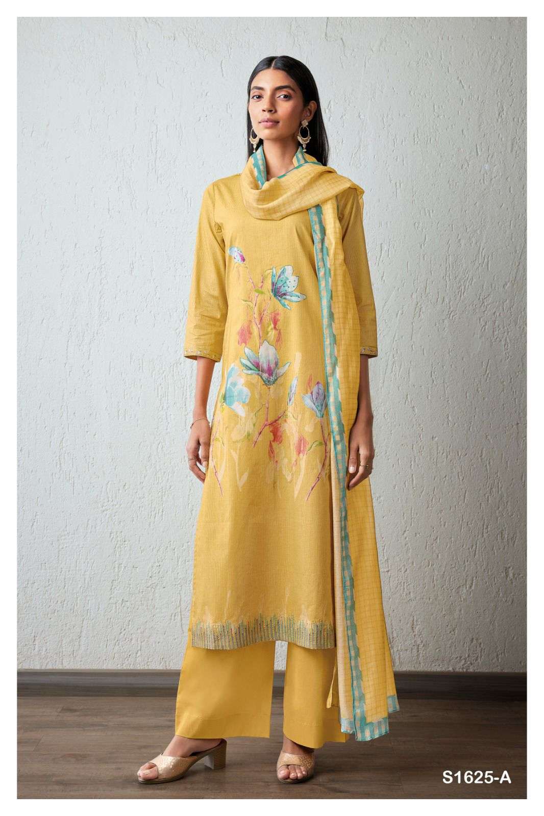 ganga sonakshi 1625 designer cotton printed salwar kameez wholesale dealer best price catalogue surat 