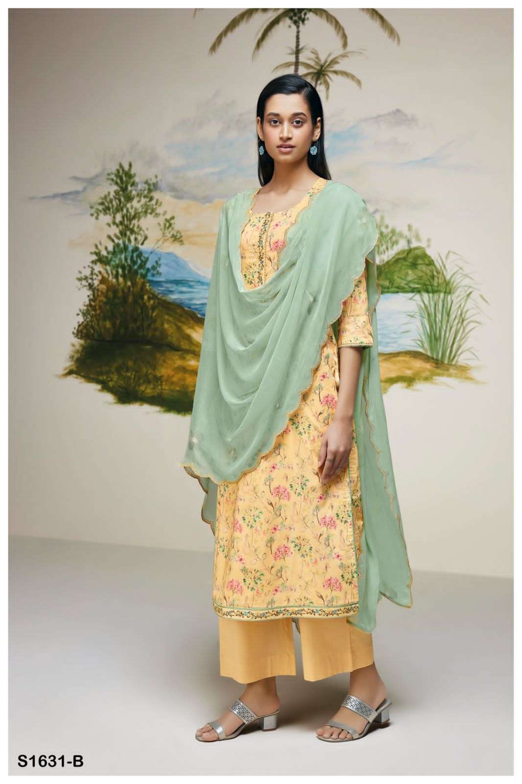 ganga sonam 1631 series indian designer salwar kameez catalogue wholesale price surat 