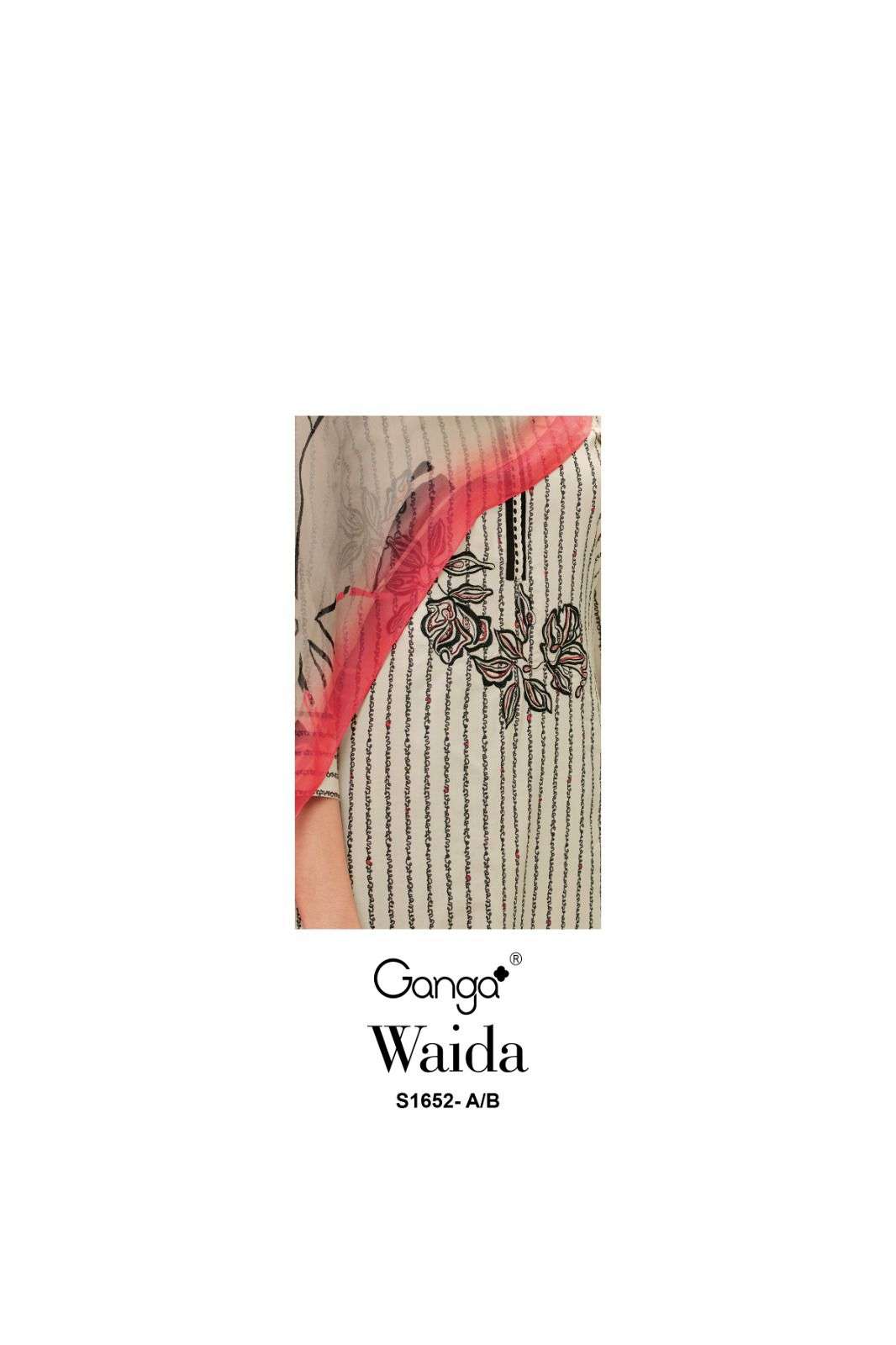 ganga waida 1652 series exclusive designer top bottom with dupatta catalogue design 2023 