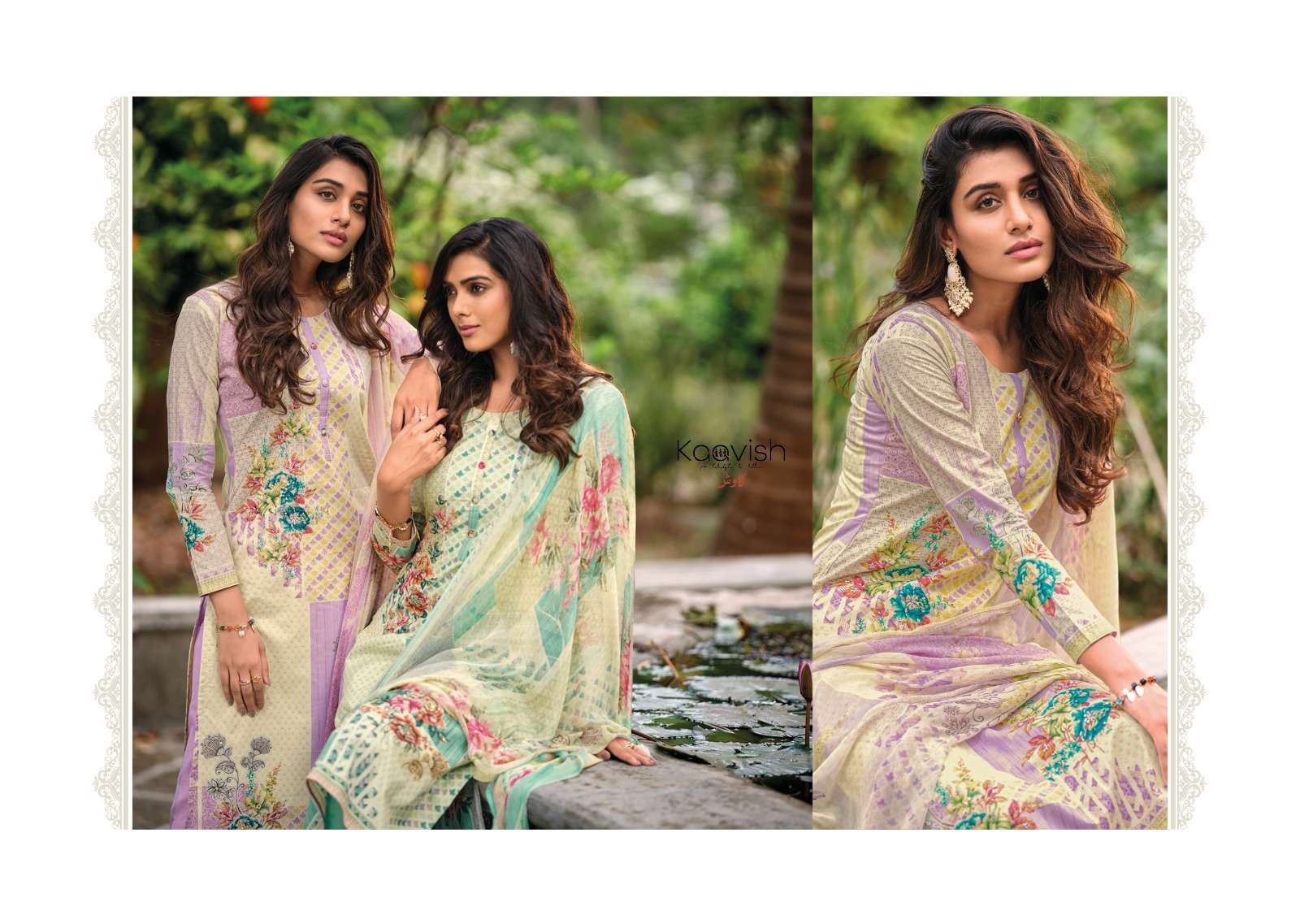 kaavish fashion naimat 661-666 series fancy designer salwar kameez catalogue wholesaler surat