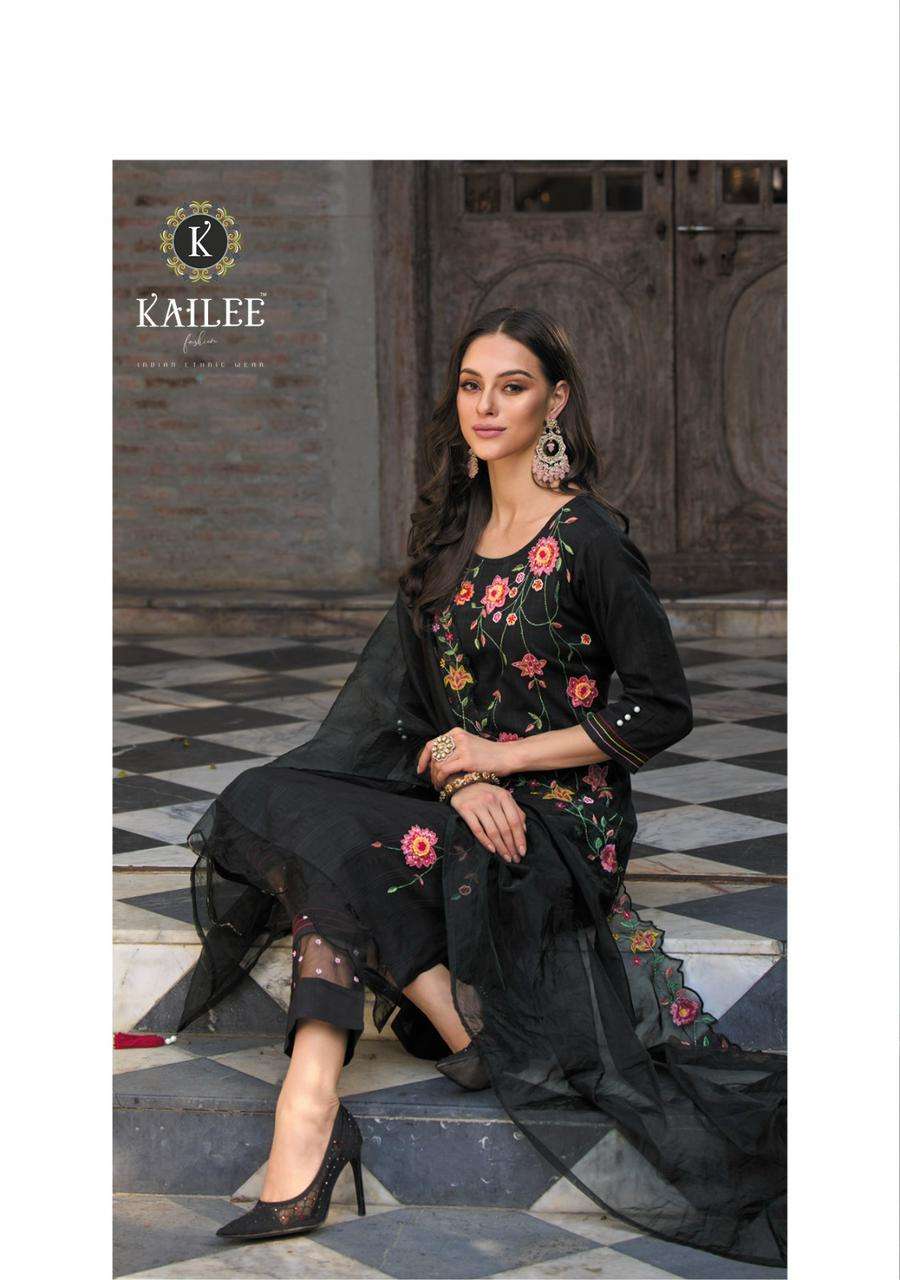 kailee dilkash 40501-40506 series stylish look designer kurtis catalogue online supplier surat 