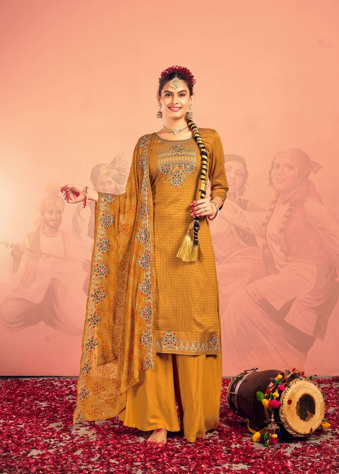 kalarang amoli 10531-10536 series indian designer salwar kameez catalogue design 2023 