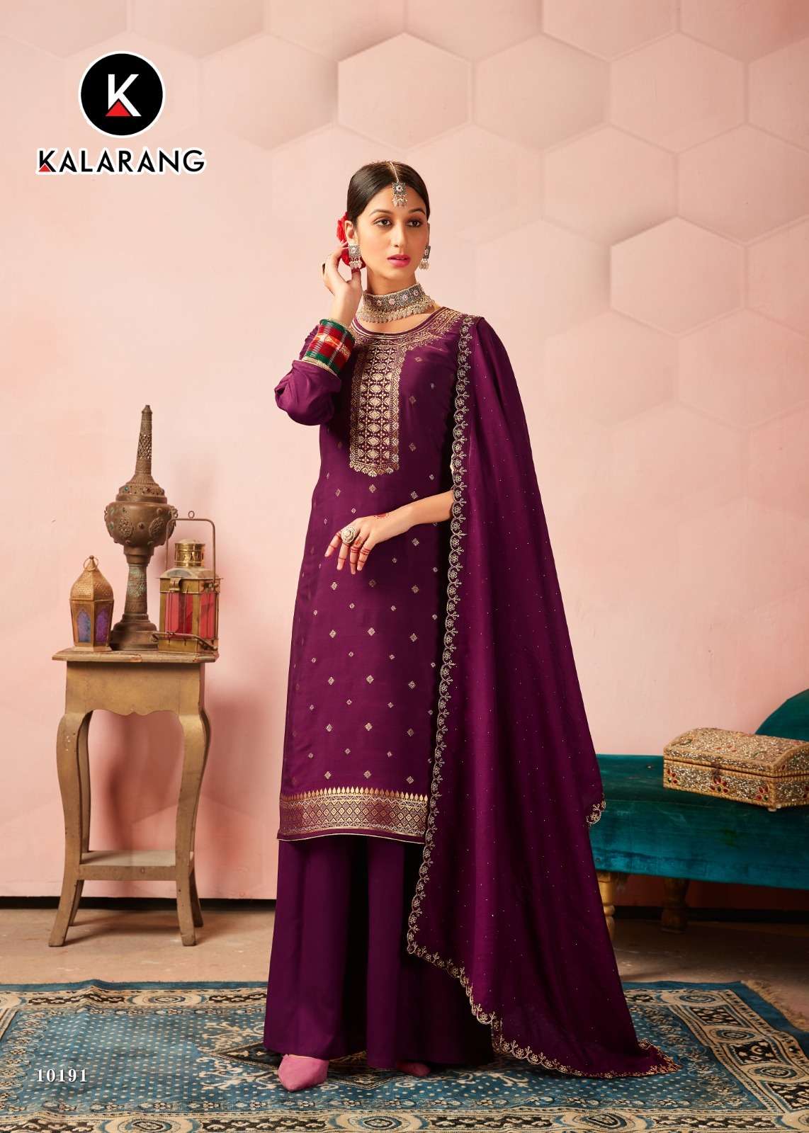 kalarang jivika 10191-10194 series stylish designer salwar kameez catalogue collection 2023 