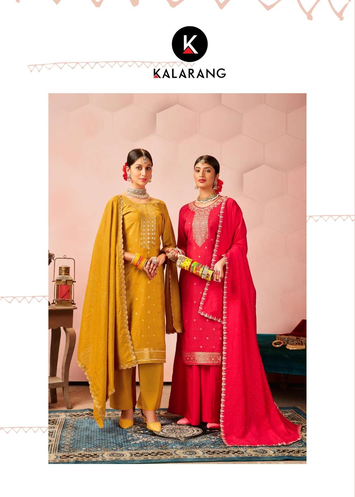kalarang jivika 10191-10194 series stylish designer salwar kameez catalogue collection 2023 