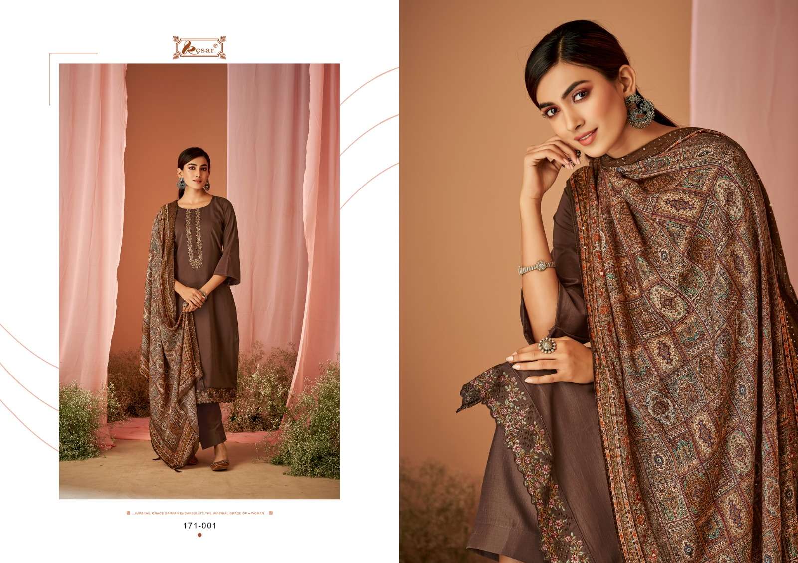 kesar chandani viscose muslin designer salwar kameez catalogue latest catalogue 2023 