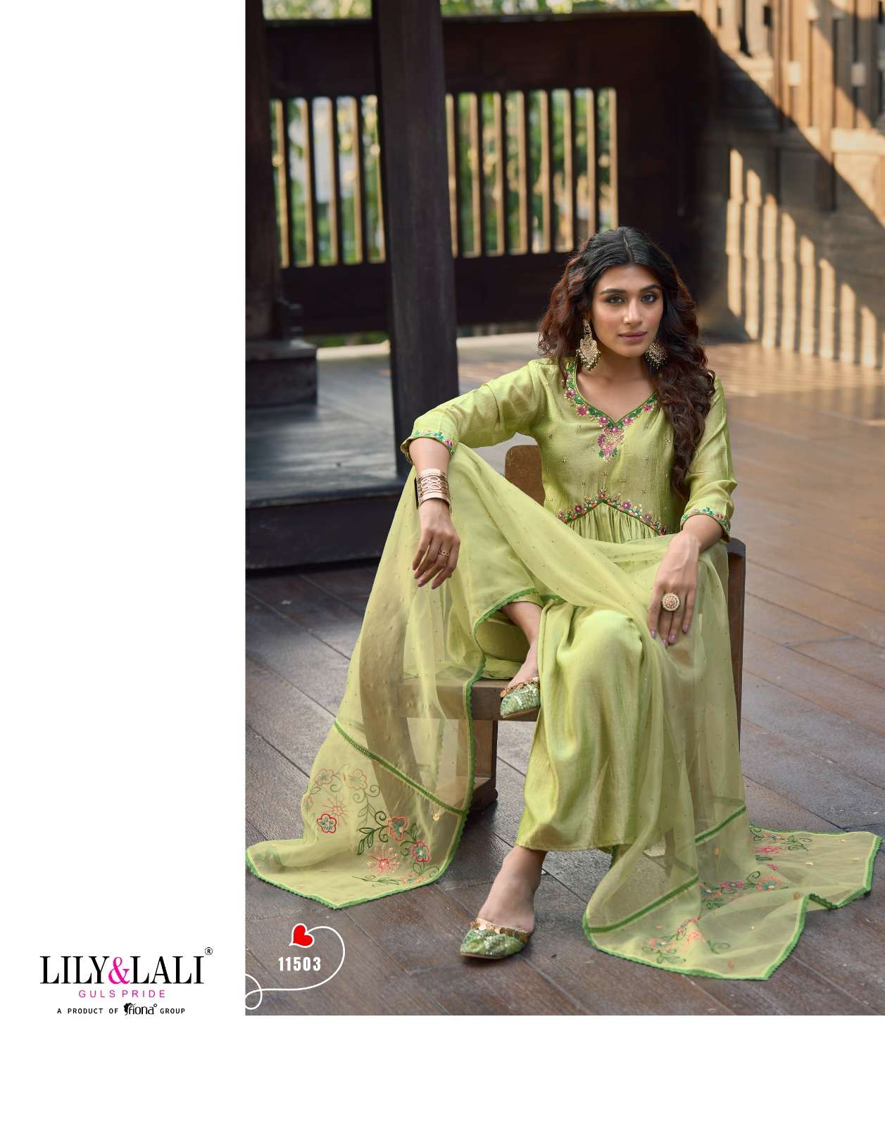 lily and lali alia 11501-11506 series exclusive designer top and bottom with dupatta latest catalogue manufacturer surat 