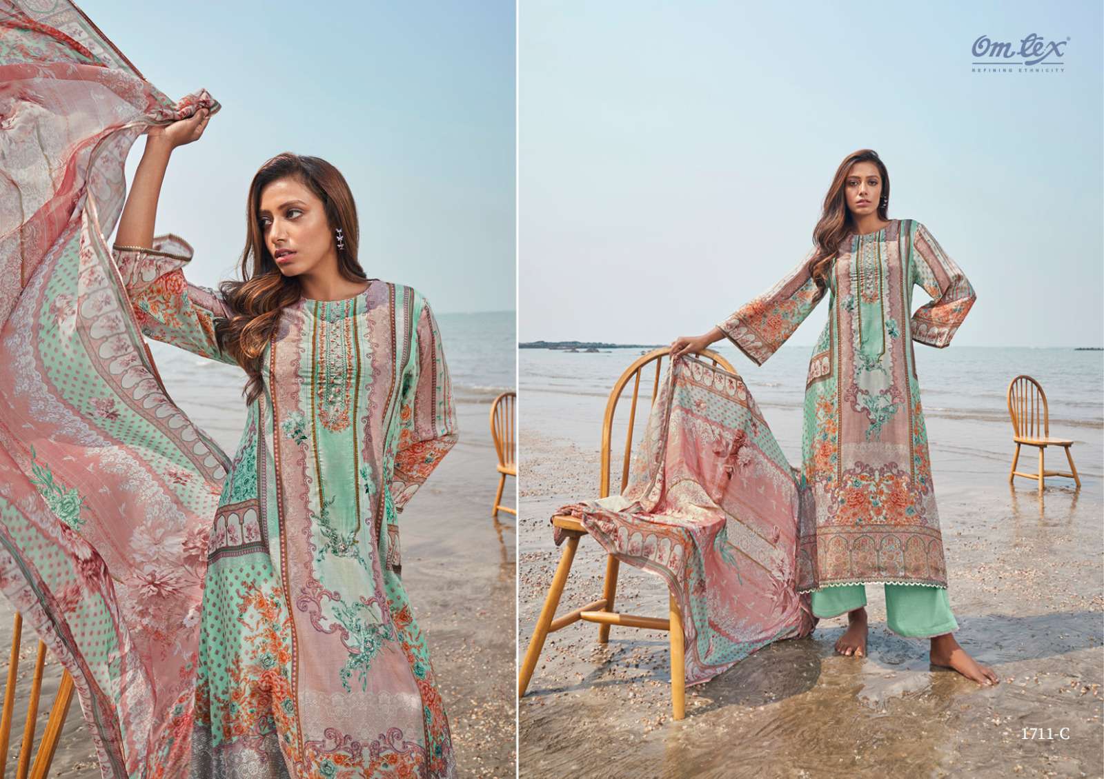 om tex zuni 1711 series trendy designer salwar kameez catalogue online supplier surat 