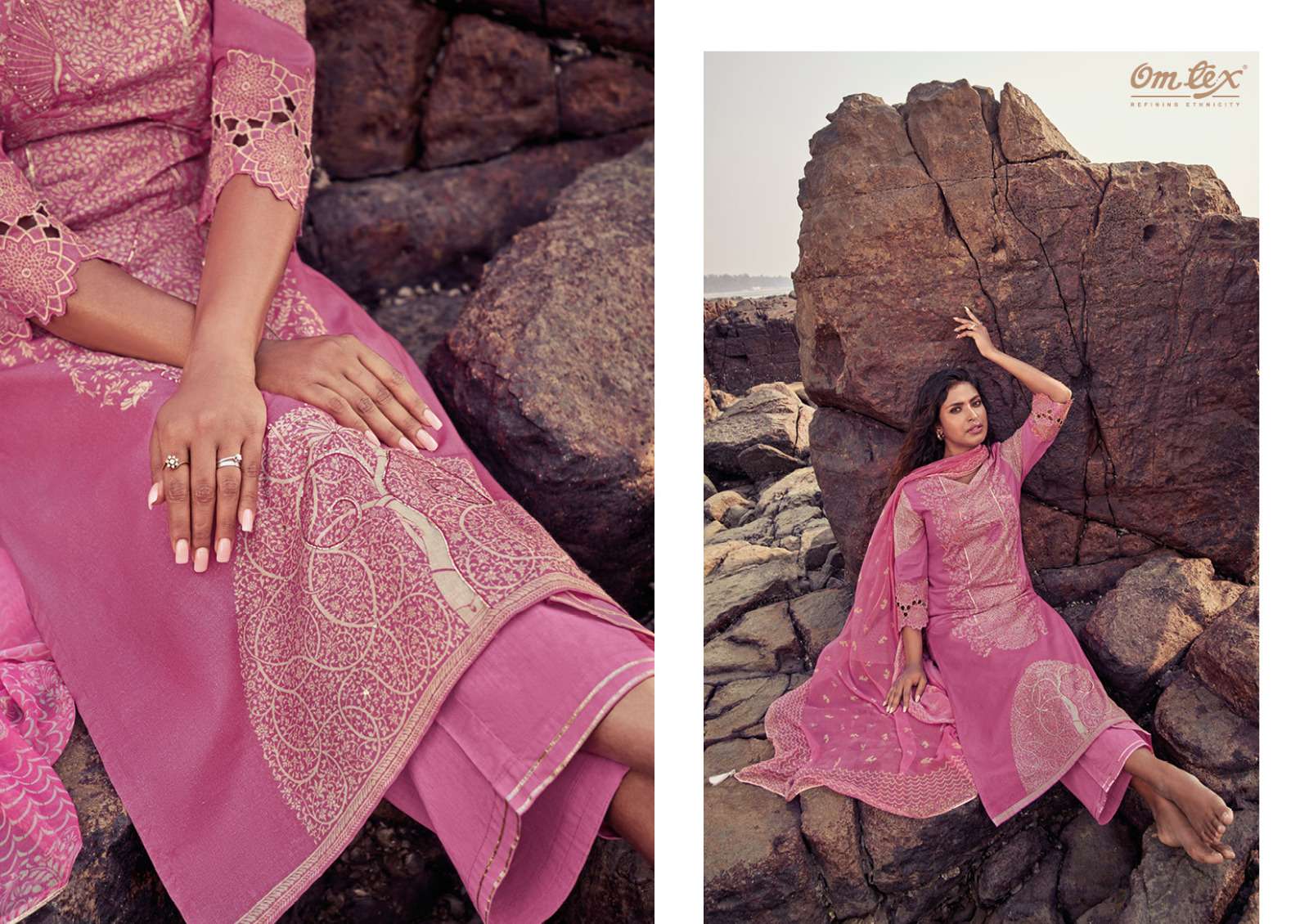 omtex raga 1751 colour series lawn cotton designer salwar suits wholesale best rate