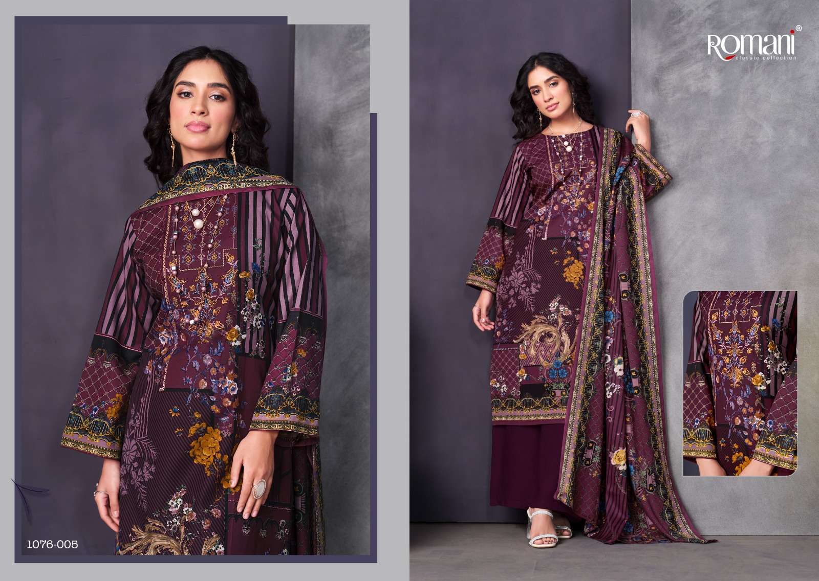 romani mareena vol-12 soft cotton designer salwar kameez catalogue manufacturer surat 