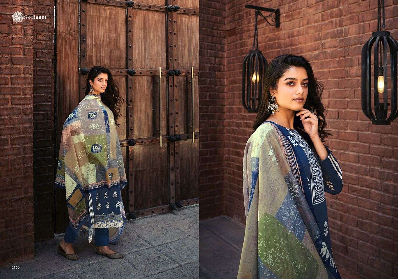 sadhana fashion summer bonanza vol-4 2156-2165 series pure cotton designer salwar kameez catalogue wholesaler surat