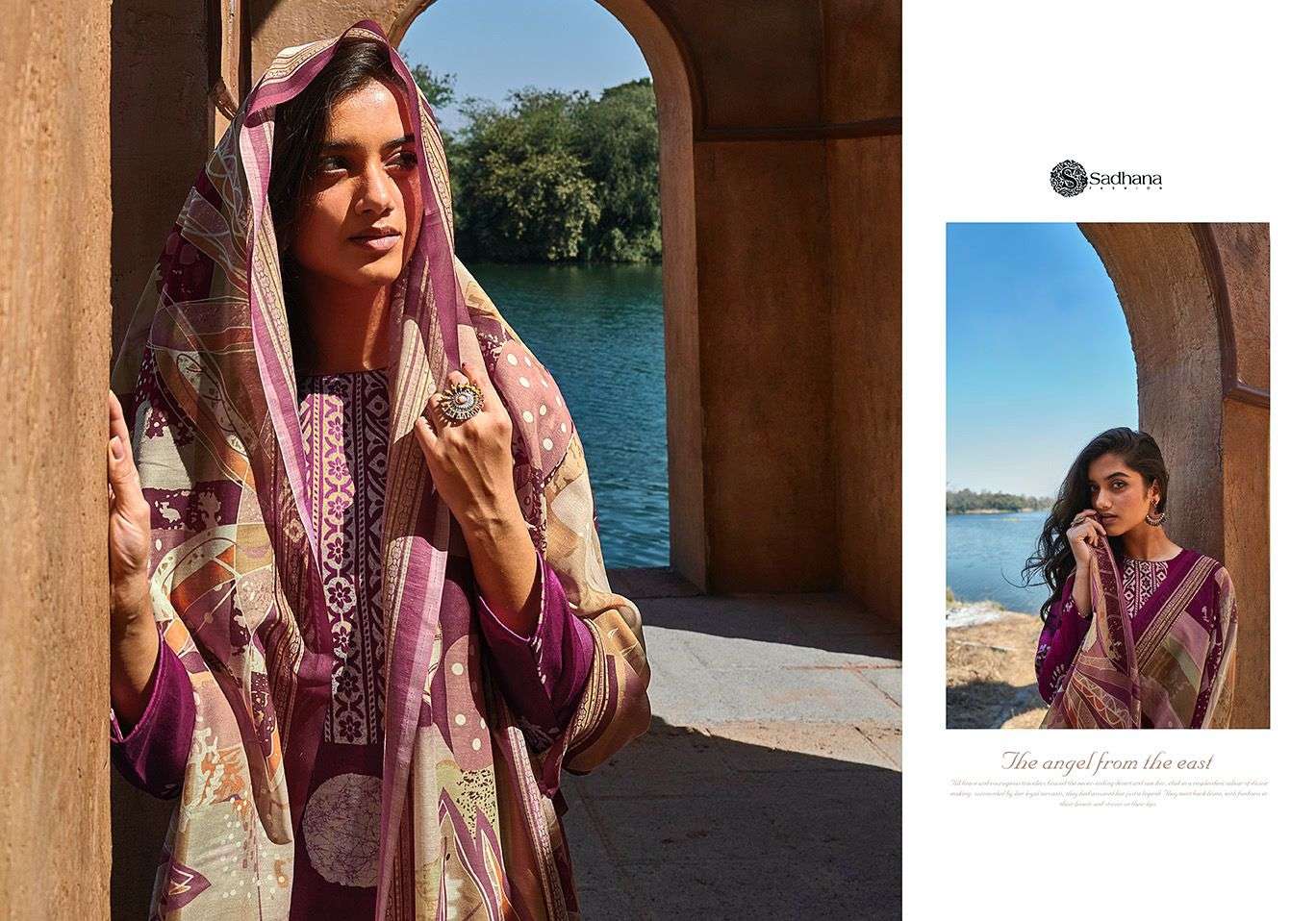 sadhana fashion summer bonanza vol-4 2156-2165 series pure cotton designer salwar kameez catalogue wholesaler surat