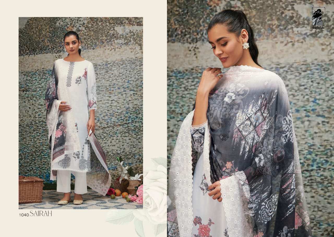 sahiba sairah exclusive designer salwar kameez catalogue manufacturer surat 