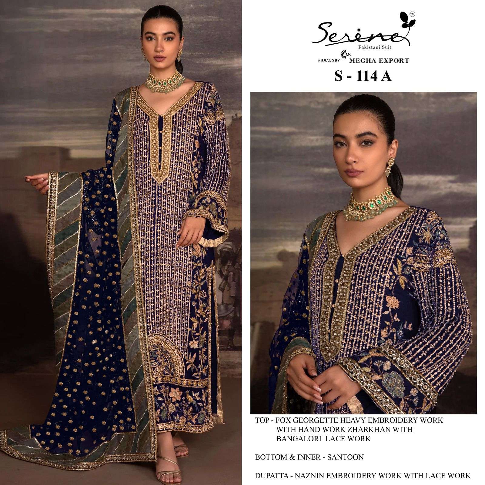 serine 114 series stylish designer pakistani salwar kameez catalogue online supplier surat