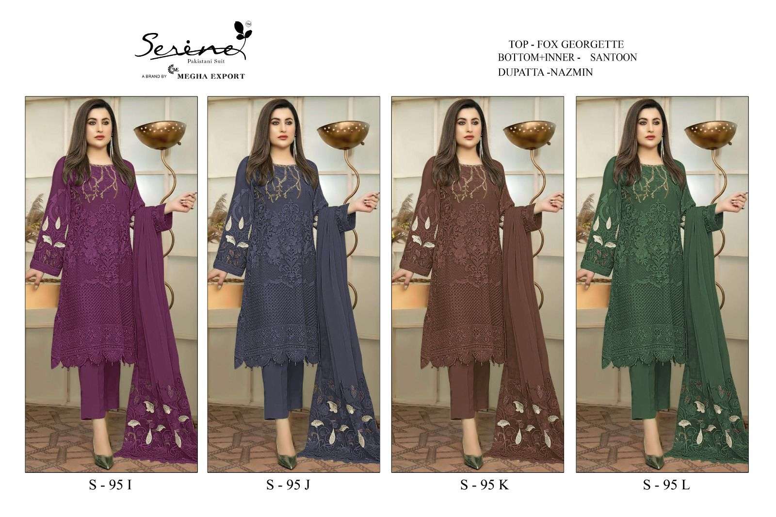 serine 95 series exclusive designer pakistani salwar suits collection 2023 
