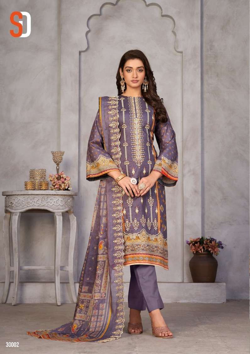 shraddha designer bin saeed vol-3 30001-30004 series fancy designer pakistani salwar suits wholesale price surat