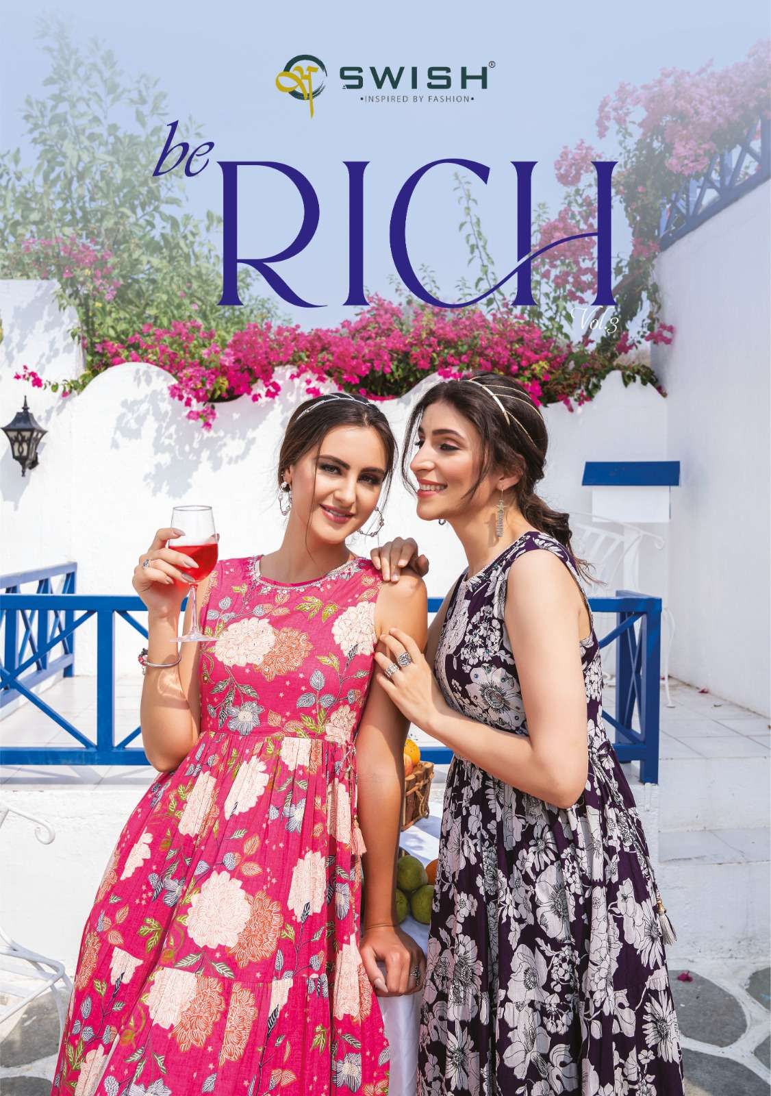 swish be rich vol 3 301-307 series rich cotton digtial printed summer wear kurtis wholesale price 
