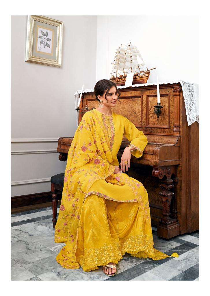 varsha fashion morning glory 01-05 series exclusive designer salwar kameez catalogue manufacturer surat 