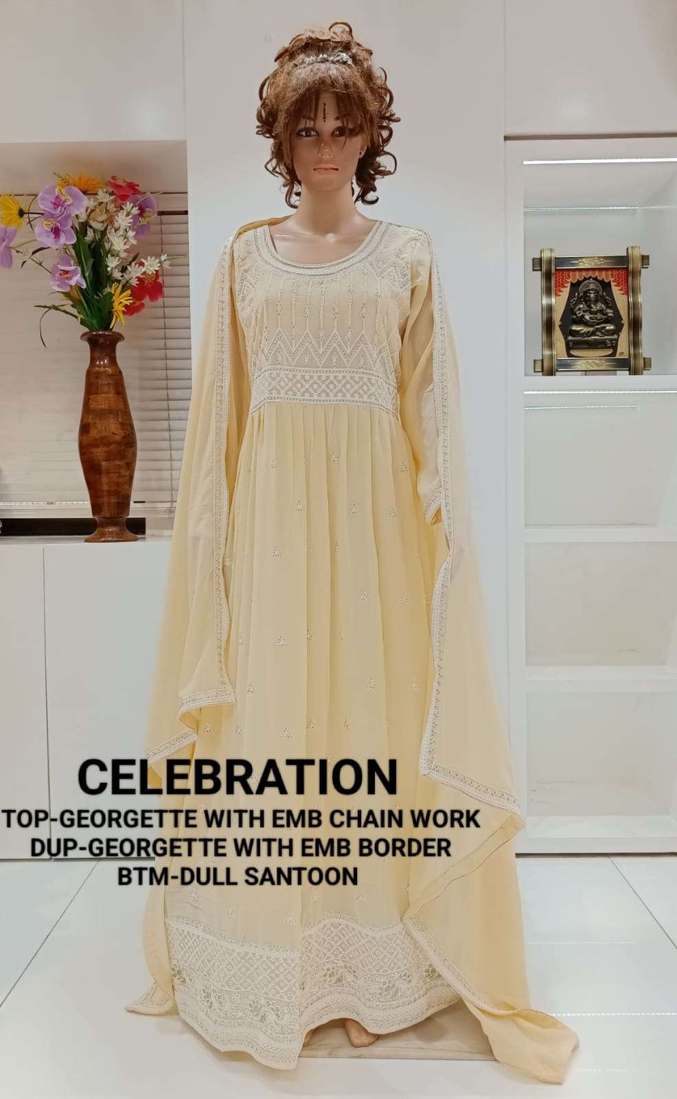 vedanti celebration unstich designer dress material catalogue design 2023 