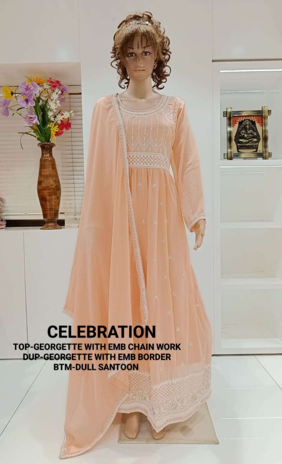 vedanti celebration unstich designer dress material catalogue design 2023 