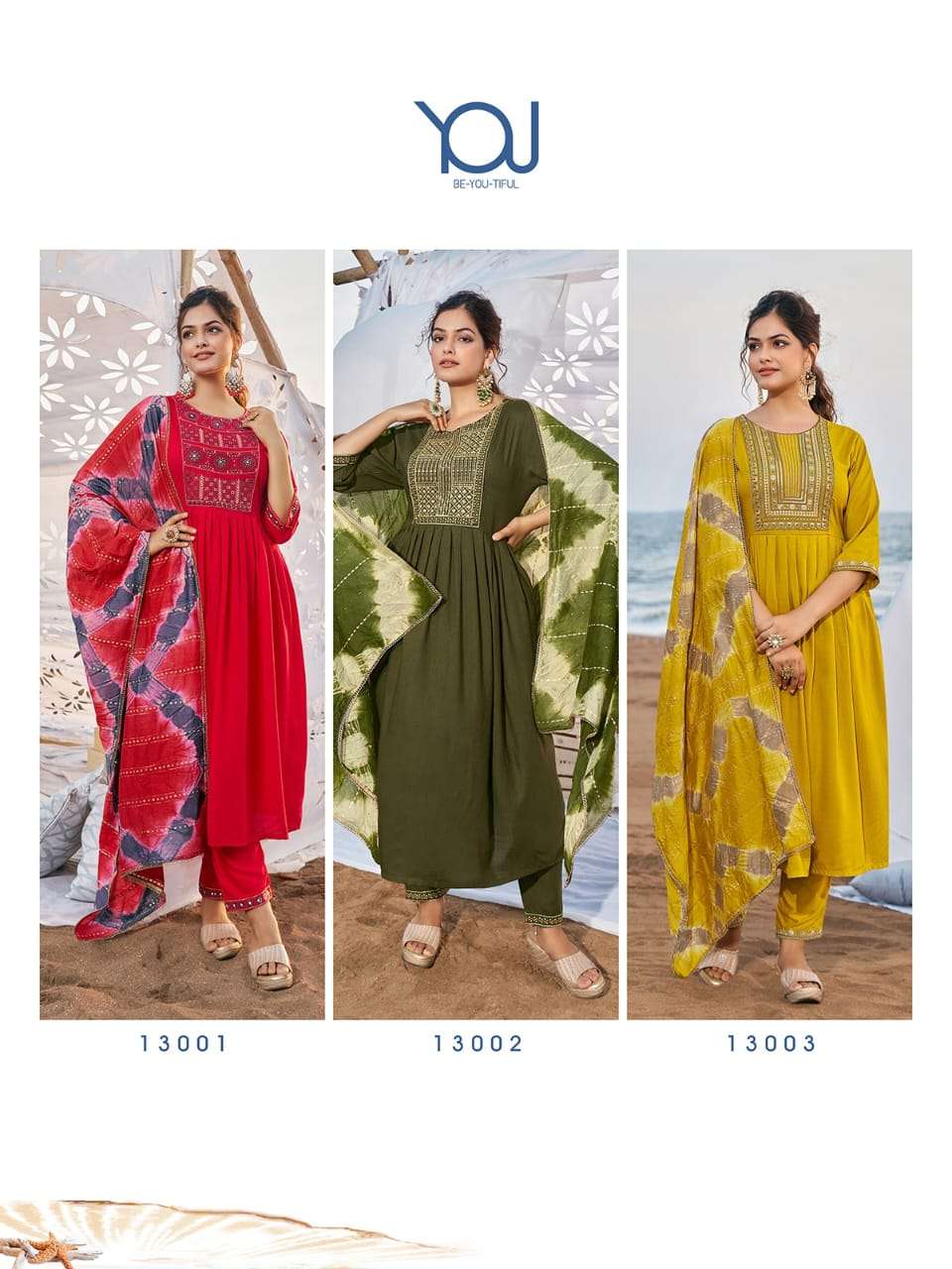 wanna by kashvi naira vol 2 13001-13006 series designer reyon ready made salwar kameez wholesale dealer best price 