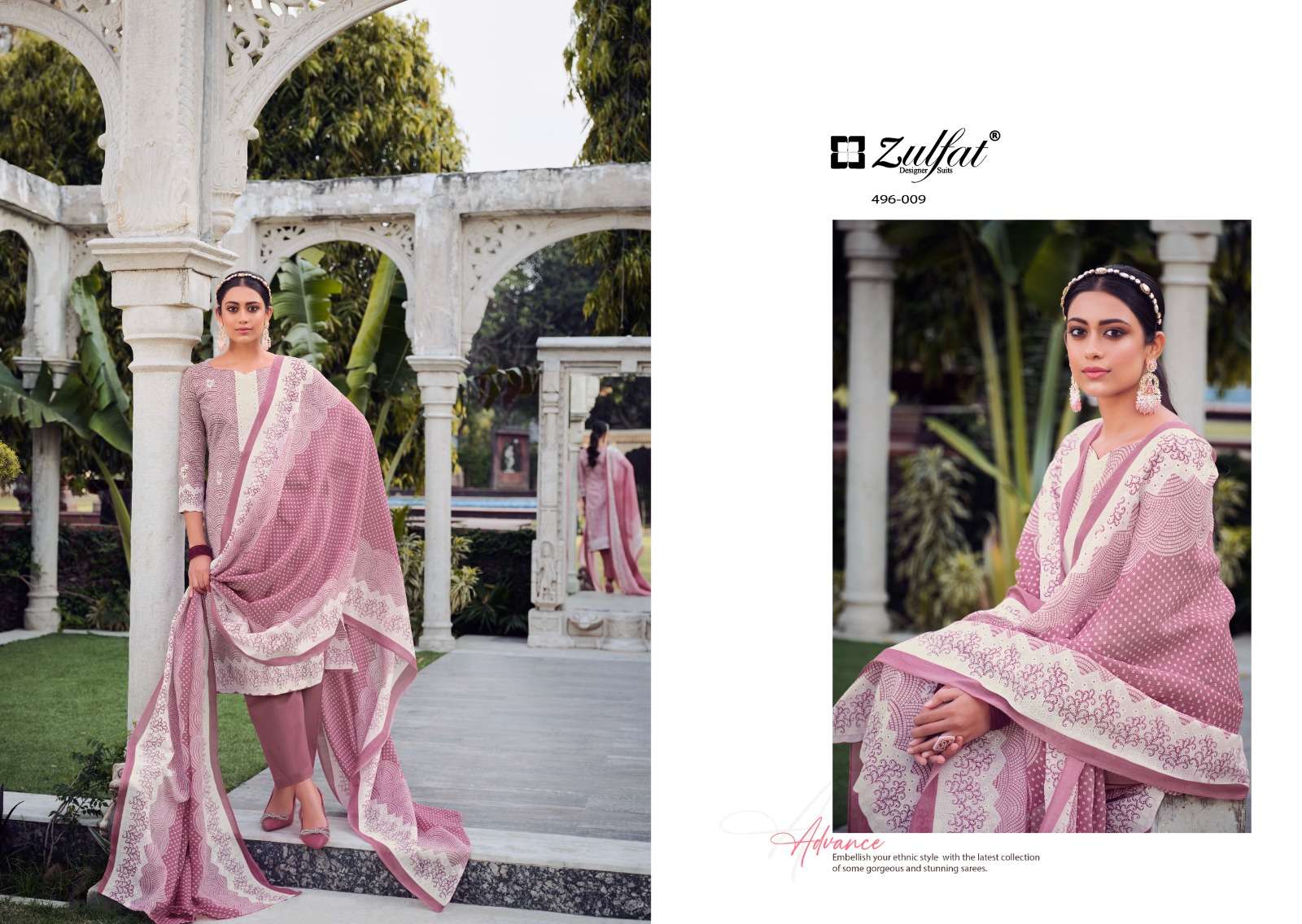zulfat designer suits malang pure cotton designer salwar kameez latest catalogue 2023