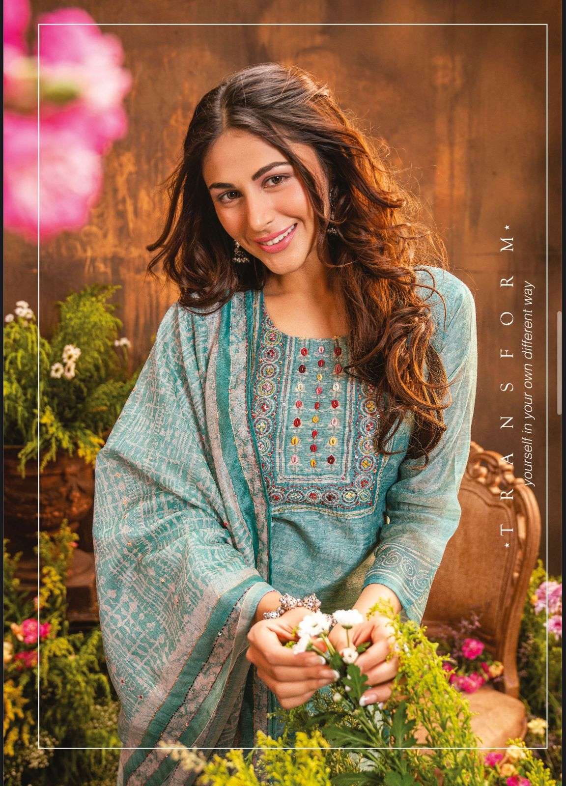 anju fabrics once more vol-2 3061-3066 series fancy look designer kurtis catalogue online market surat 