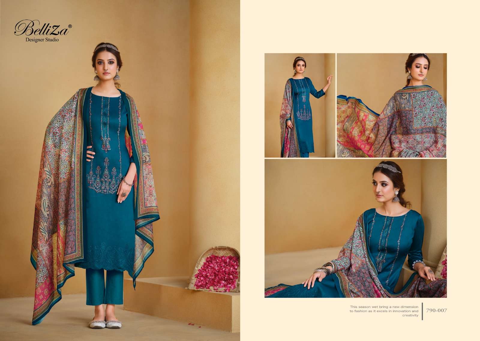 belliza designer studio jashn e ishq trendy designer salwar kameez catalogue design 2023 