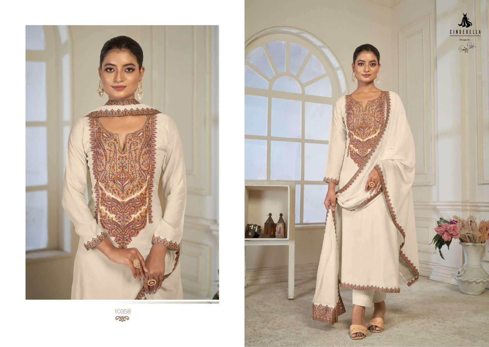cinderella sozni vol-5 10353-10360 series exclusive designer salwar kameez catalogue wholesale price surat 