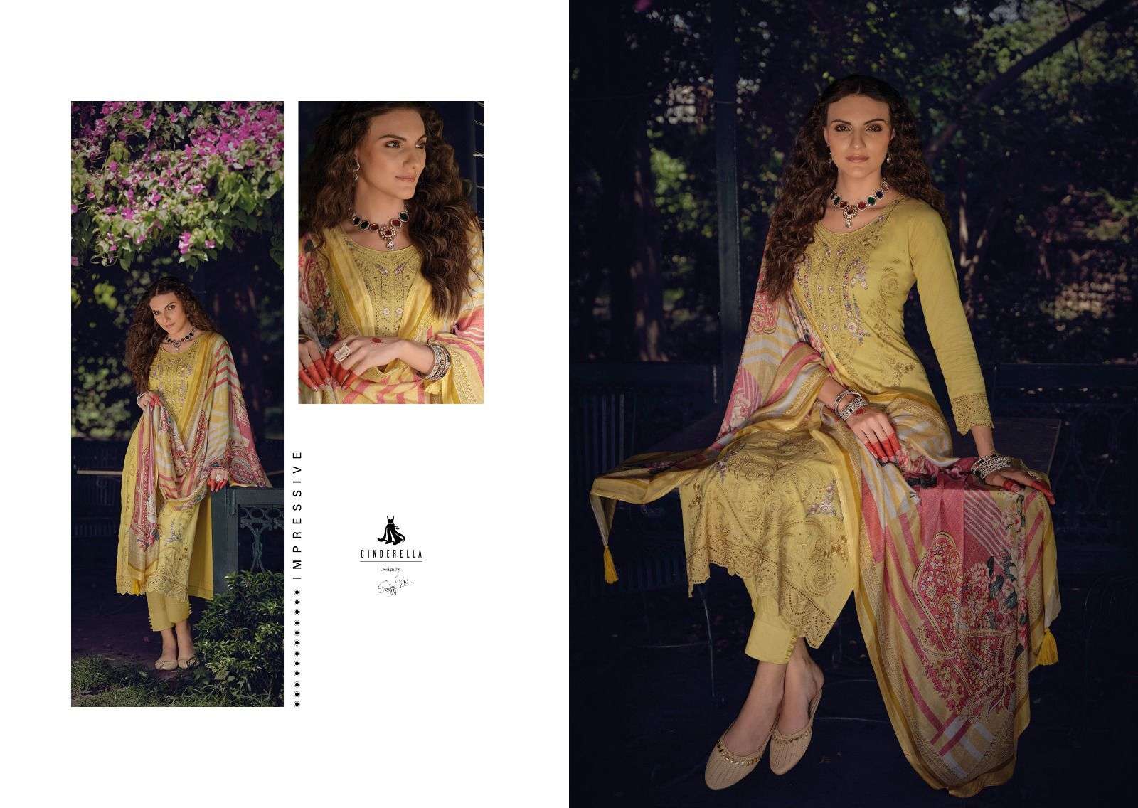 cinderella zoha luxury lawn vol-23 10345-10352 series exclusive designer salwar kameez catalogue wholesaler surat 