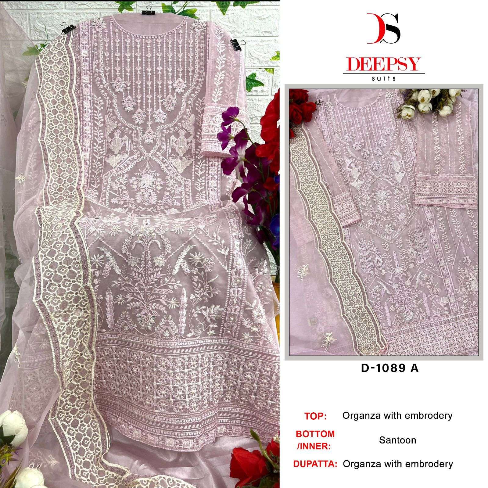 deepsy suits 1089 series stylish designer pakistani salwar suits collection wholesaler surat